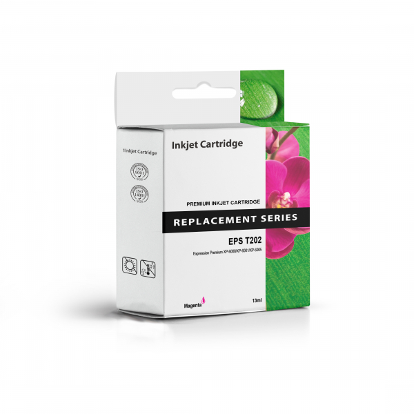 Tintenpatrone, kompatibel zu Epson 202XL magenta (T02H340)
