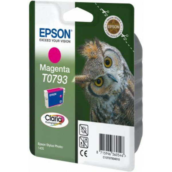 Original Tintenpatrone Epson T0793 magenta (C13T07934010)