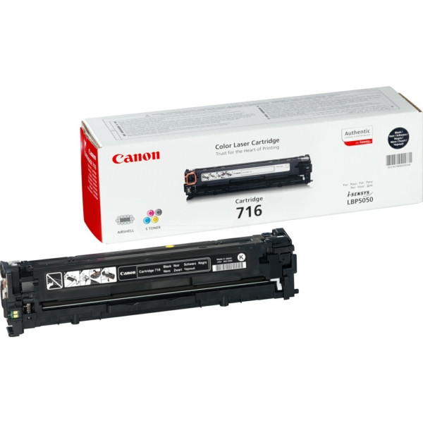 Original Toner Canon 716BK schwarz (1980B002) 