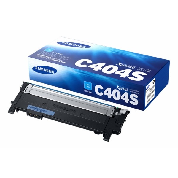 Original Toner Samsung CLT-C404S cyan (ST966A)