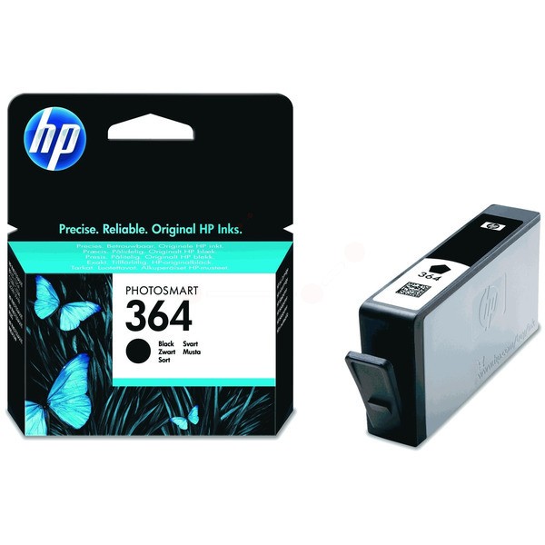 Original Tintenpatrone HP 364 schwarz (CB316EE)