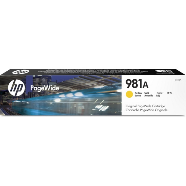 Original Tintenpatrone HP 981A gelb (J3M70A)