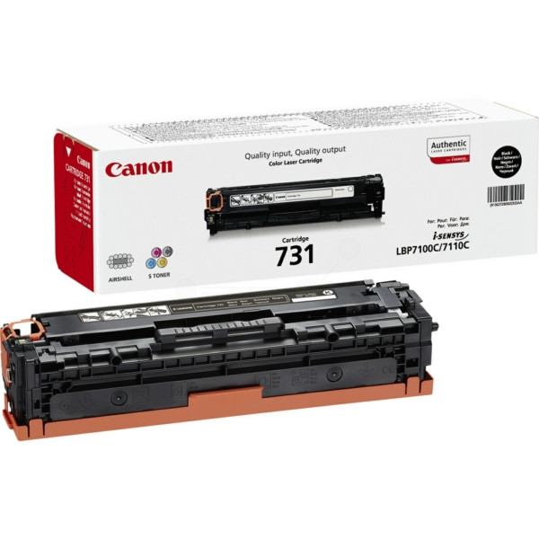 Original Toner Canon 731BK schwarz (6272B002)