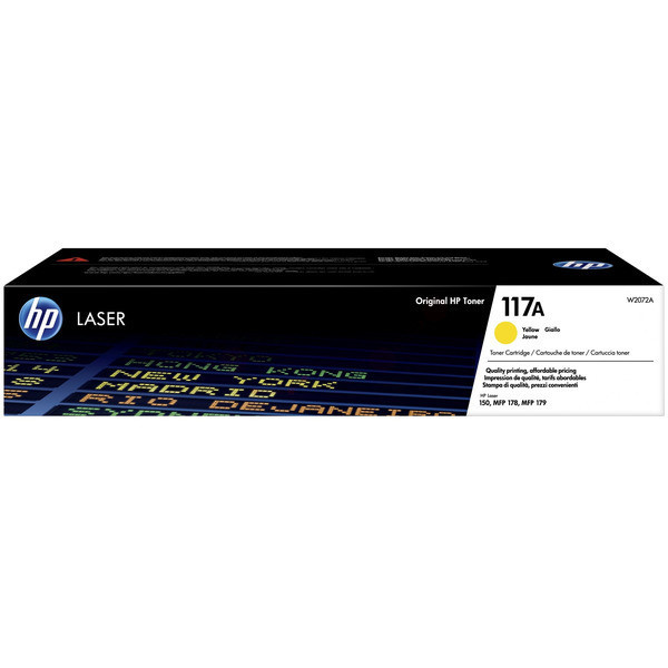 Original Toner HP W2072A gelb (117A)