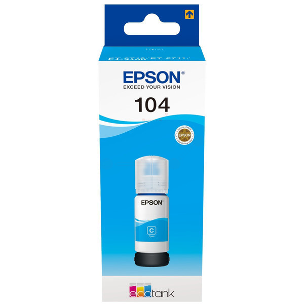 Original Tintenflasche Epson 104 cyan (C13T00P240)