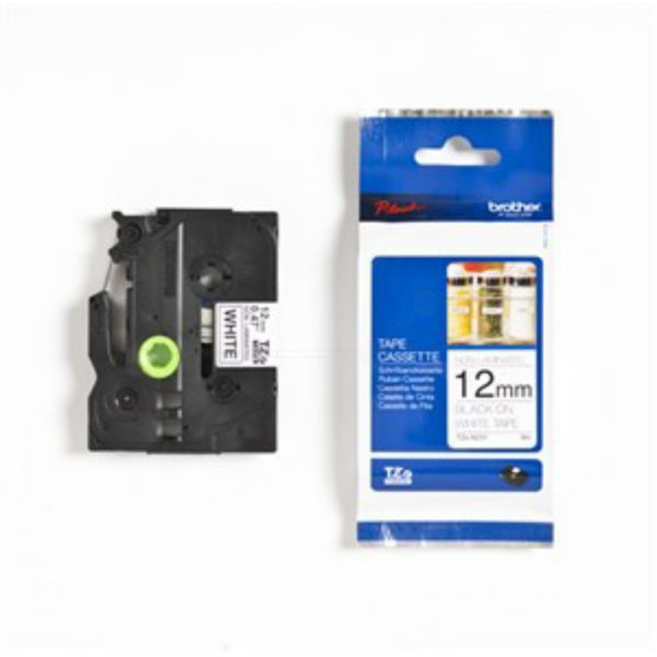 Original Schriftbandkassette Brother TZE-N231 schwarz auf weiß (12mm x 8m) 