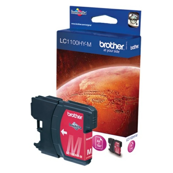 Original Tintenpatrone Brother LC-1100HY magenta