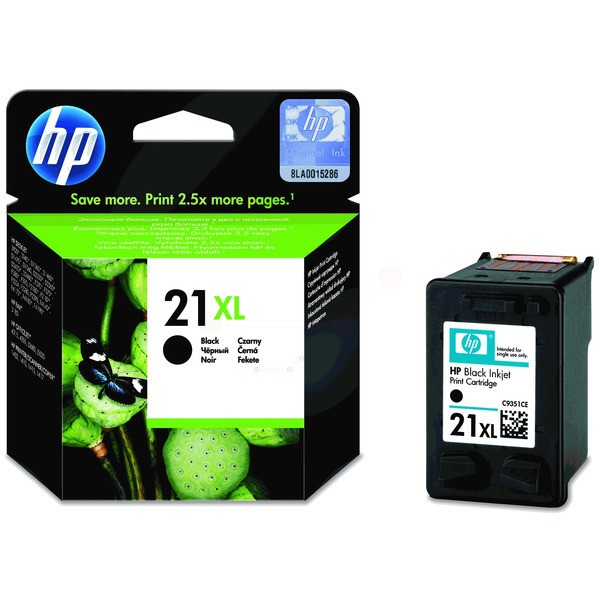 Original Druckerpatrone HP 21 schwarz (C9351AE)