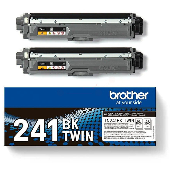 Original Toner Brother TN-241BK TWIN schwarz doppelpack (TN241BKTWIN)