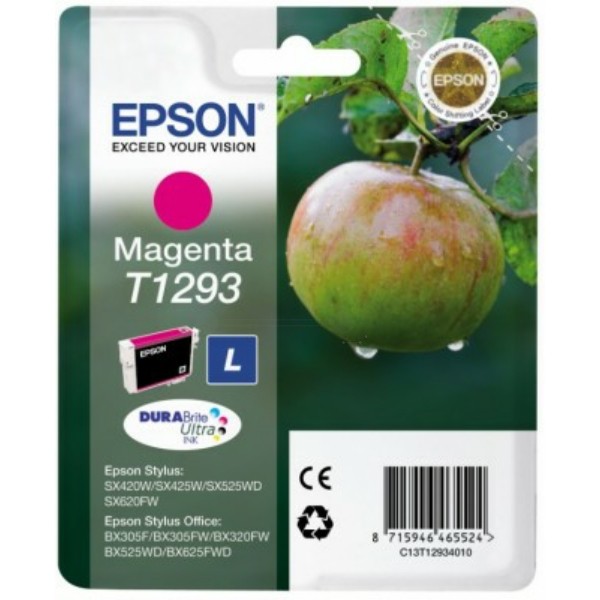 Original Tintenpatrone Epson T1293 magenta (C13T12934012)