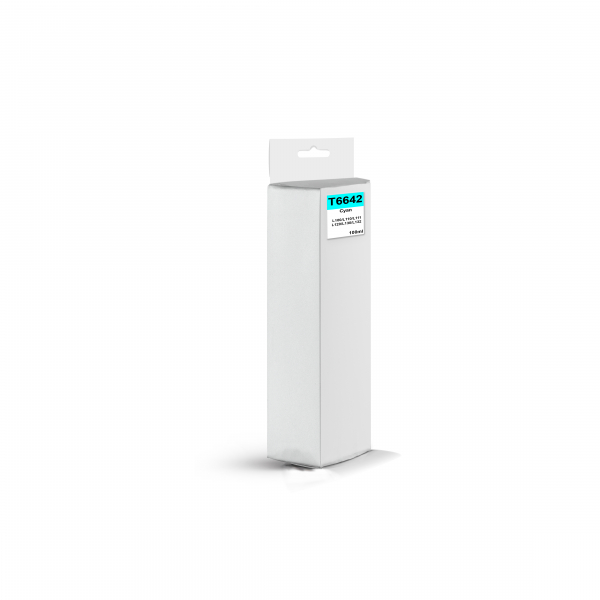 Tintenflasche, kompatibel zu Epson T6642 cyan (C13T664240)