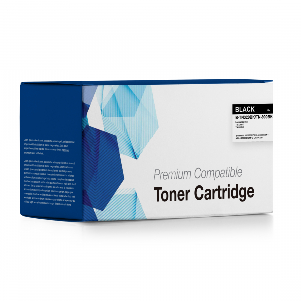 Toner, kompatibel zu Brother TN-329 schwarz