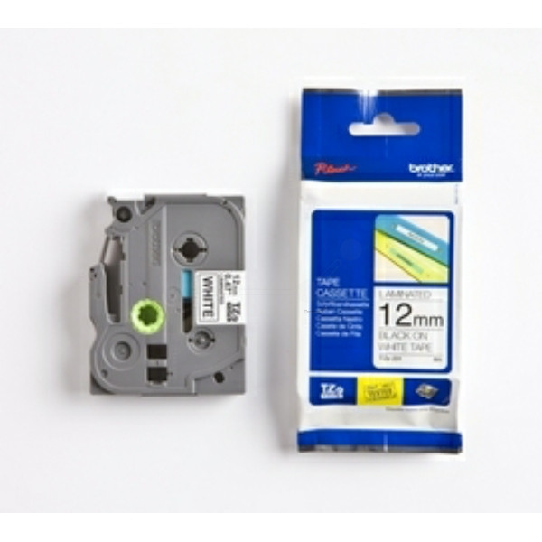 Original Schriftbandkassette Brother TZE-231CIV schwarz auf weiß (12mm x 8m) 20 Rollen