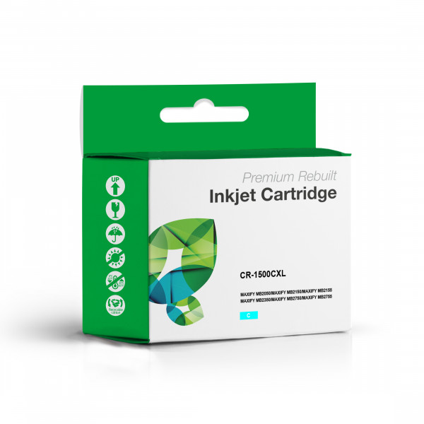 Canon PGI-1500XL Cyan recycelte Tintenpatrone