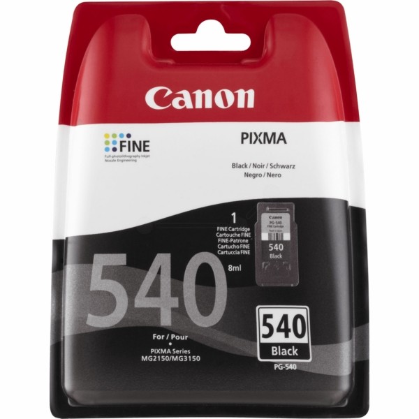 Original Druckerpatrone Canon PG-540 schwarz (5225B005)