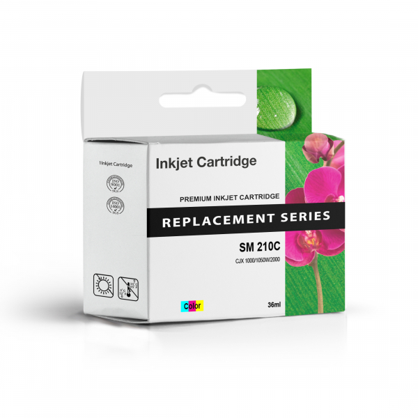 Tintenpatrone, kompatibel zu Samsung INK-C210 (SV500A) color