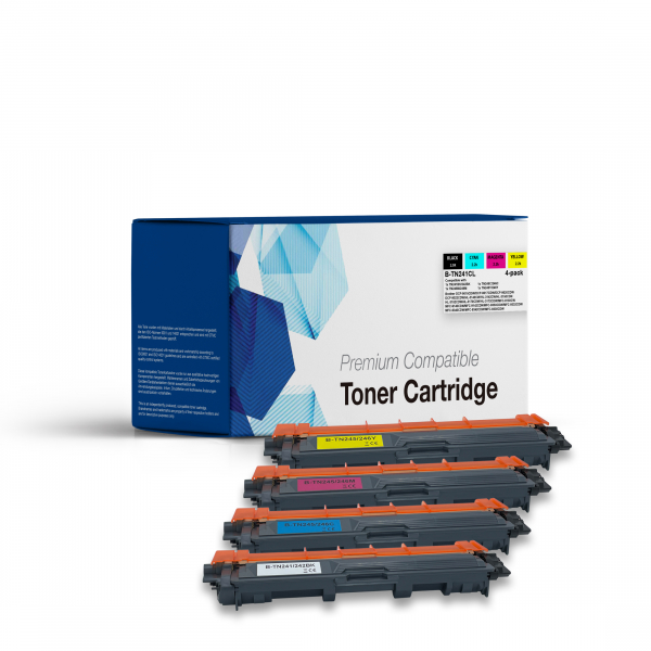 Toner, kompatibel zu Brother TN-241/TN-245 Multipack BK/C/M/Y