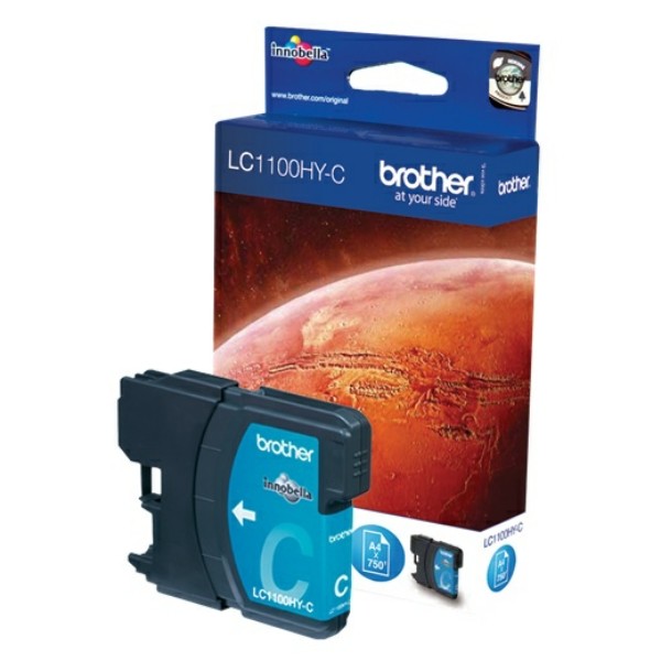 Original Tintenpatrone Brother LC-1100HY cyan