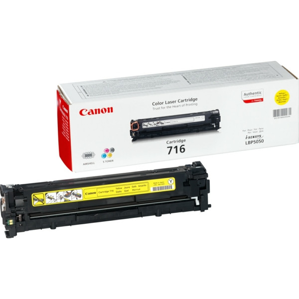 Original Toner Canon 716Y gelb (1977B002)