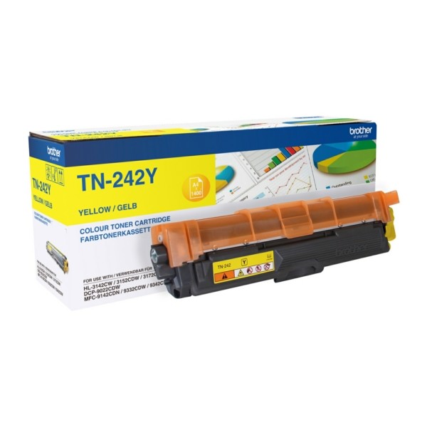 Original Toner Brother TN-242 gelb