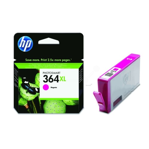 Original Tintenpatrone HP 364XL magenta (CB324EE)