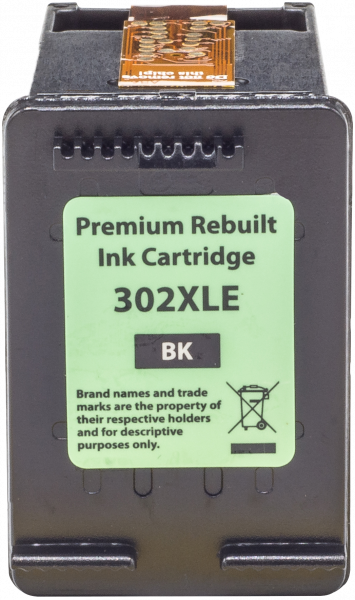 HP 302XL Black recycelte Druckkopfpatrone