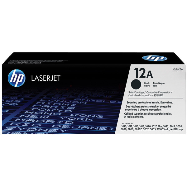 Original Toner HP Q2612A schwarz (12A) 