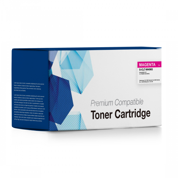 Toner, kompatibel zu Samsung CLT-M406S magenta (SU252A)