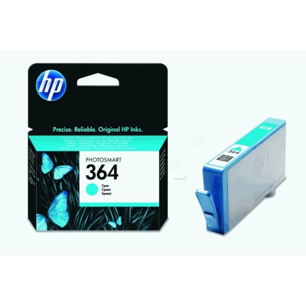 Original Tintenpatrone HP 364 cyan (CB318EE)