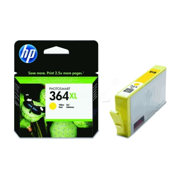 Original Tintenpatrone HP 364XL gelb (CB325EE)