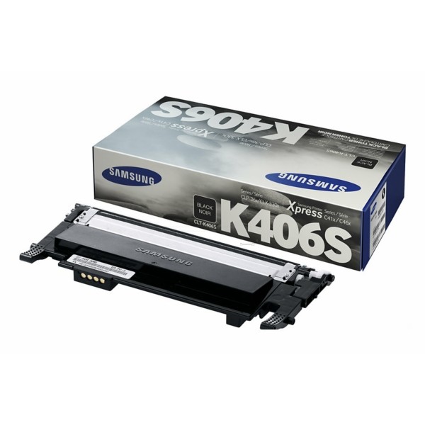 Original Toner Samsung CLT-K406S schwarz (SU118A) 