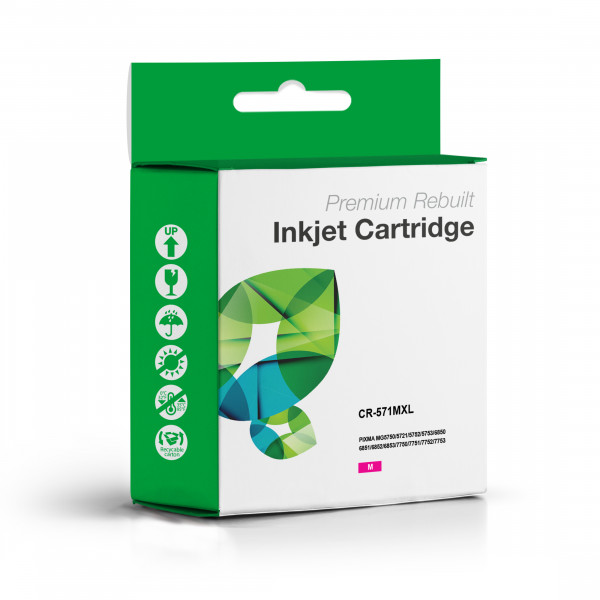 Canon CLI-571XL Magenta recycelte Tintenpatrone