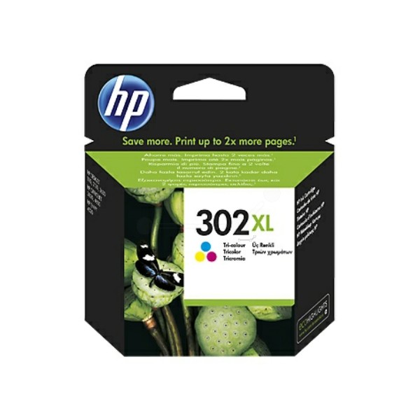 Original Druckerpatrone HP 302XL color (F6U67AE)