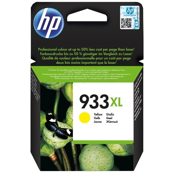 Original Tintenpatrone HP 933XL gelb (CN056AE)