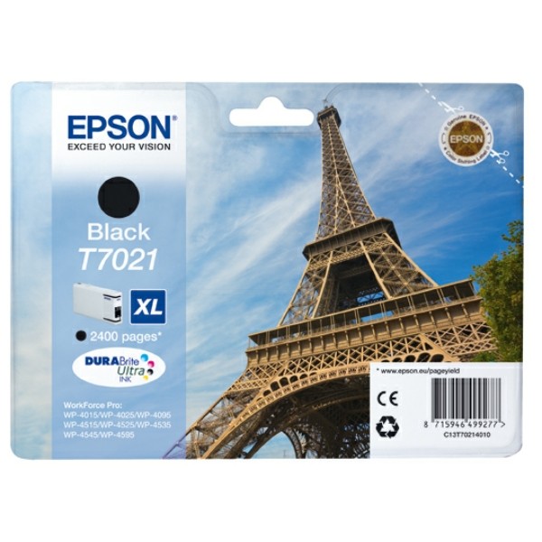 Original Tintenpatrone Epson T7021XL schwarz (C13T70214010)