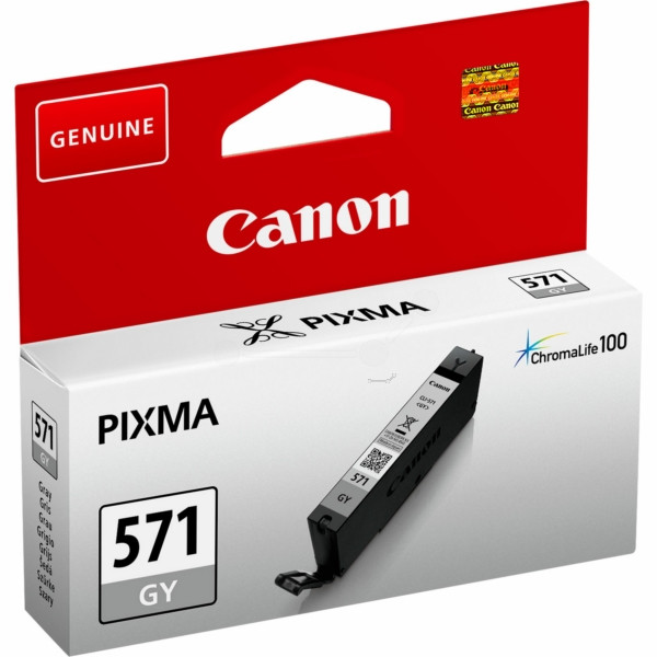 Original Tintenpatrone Canon CLI-571 grau (0389C001)