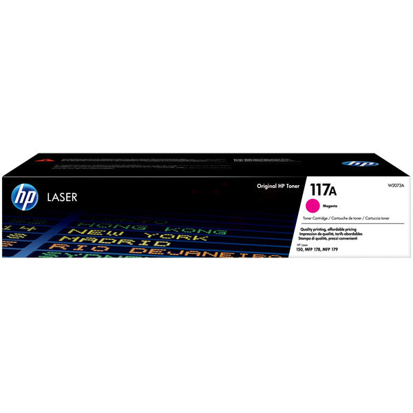 Original Toner HP W2073A magenta (117A)