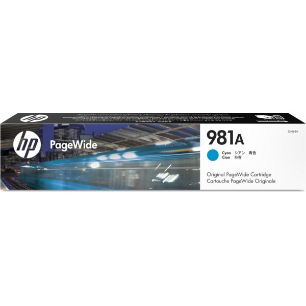 Original Tintenpatrone HP 981A cyan (J3M68A)