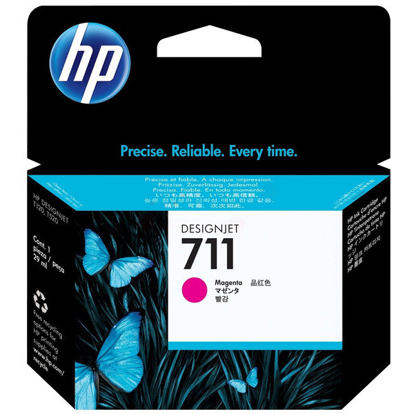 Original Tintenpatrone HP 711 magenta (CZ131A)