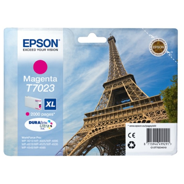 Original Tintenpatrone Epson T7023XL magenta (C13T70234010)