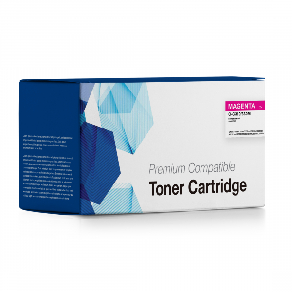 Toner, kompatibel zu OKI (44469705) magenta
