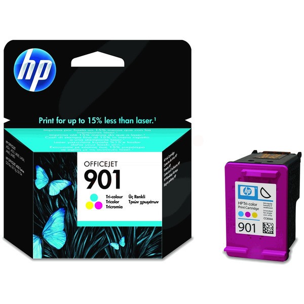 Original Tintenpatrone HP 901 color (CC656AE)