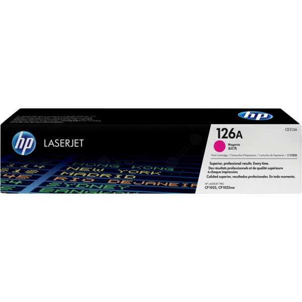 Original Toner HP CE313A magenta (126A)