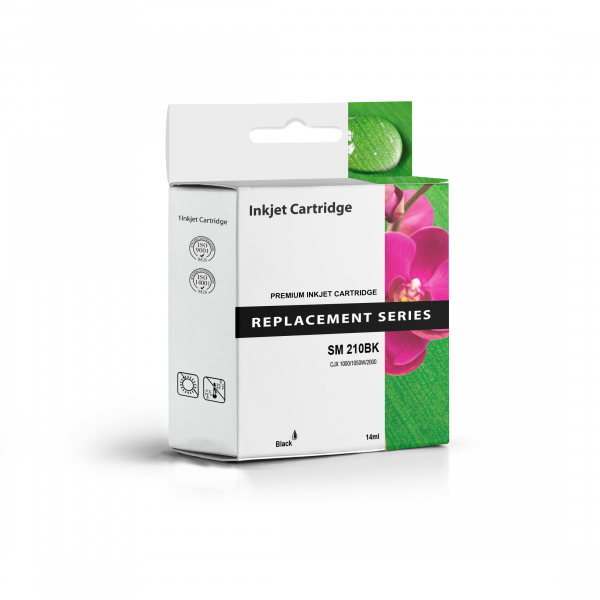 Tintenpatrone, kompatibel zu Samsung INK-M210 (SV501A) INK-M215 (SV502A) schwarz