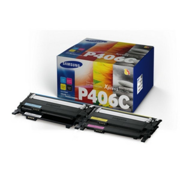 Original Toner Samsung CLT-P406C multipack (SU375A)