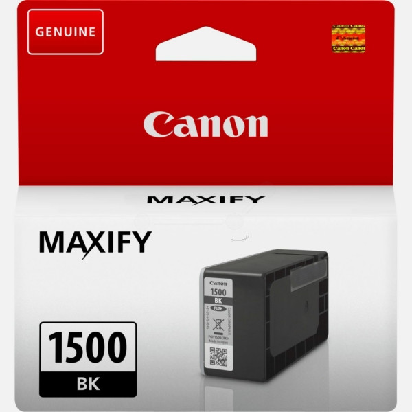 Original Tintenpatrone Canon PGI-1500BK schwarz (9218B001) 