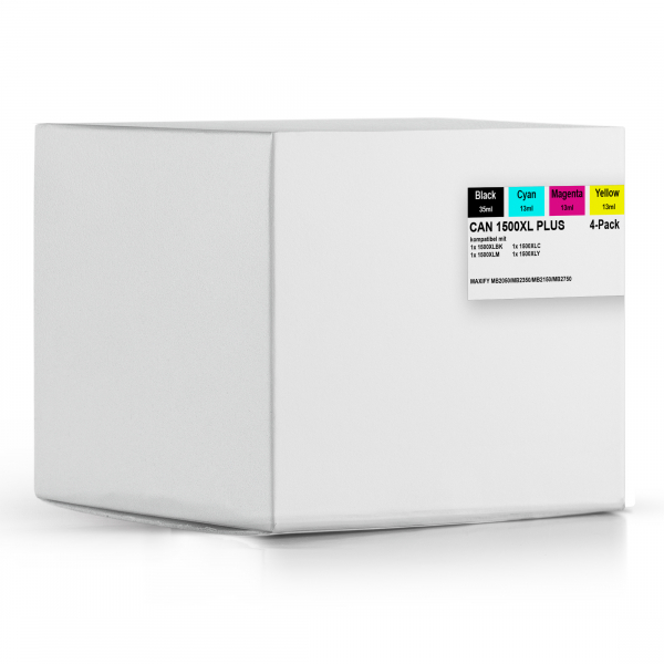 Canon PGI-1500XL CMYK Multipack alternative Tintenpatronen