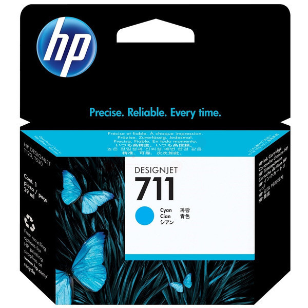 Original Tintenpatrone HP 711 cyan (CZ130A)