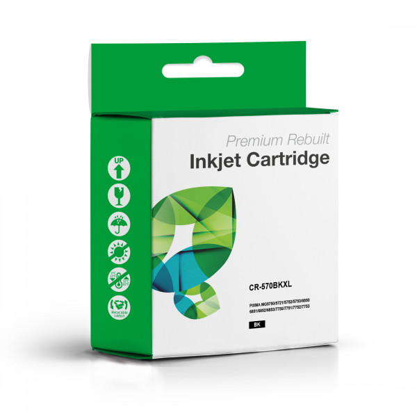 Recycelte Tintenpatrone Canon PGI-570XL schwarz (0318C001)