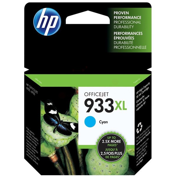 Original Tintenpatrone HP 933XL cyan (CN054AE)